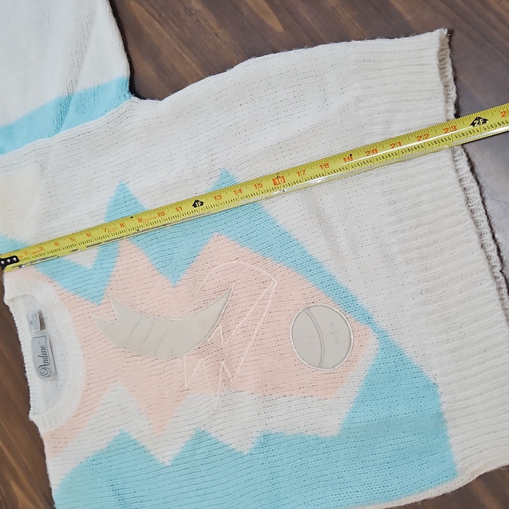 Vintage 80s Andene Pastel Sweater - Picture 3 of 12